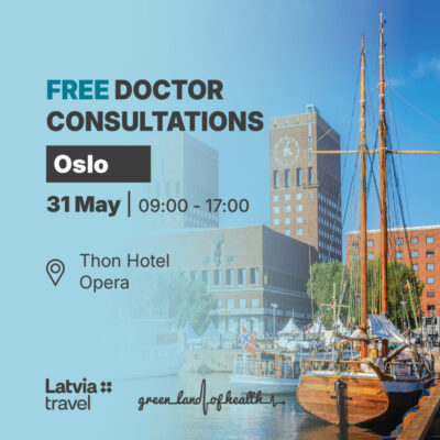 Health Travel Latvia ad creative